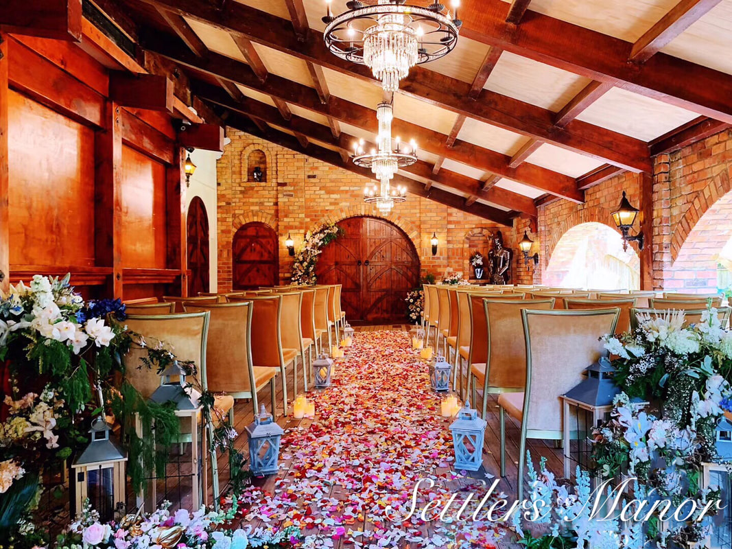 indoor wedding ceremony venue